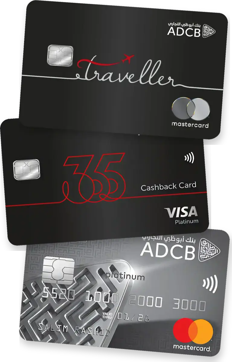 Best ADCB Credit Cards at AED 25,000 Salary
