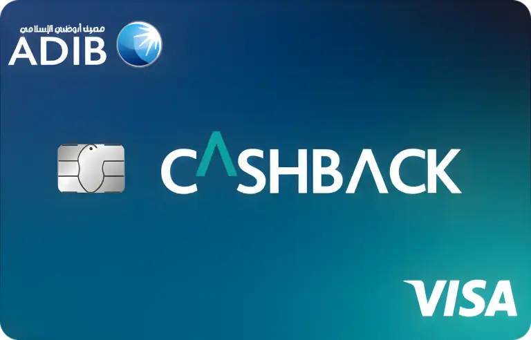 ADIB Cashback Covered Credit Card Design