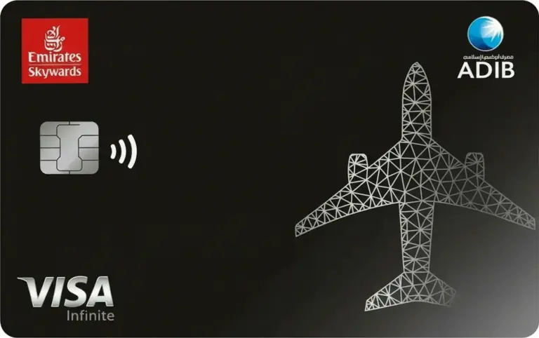 ADIB Emirates Skywards Visa Infinite Covered Card Design