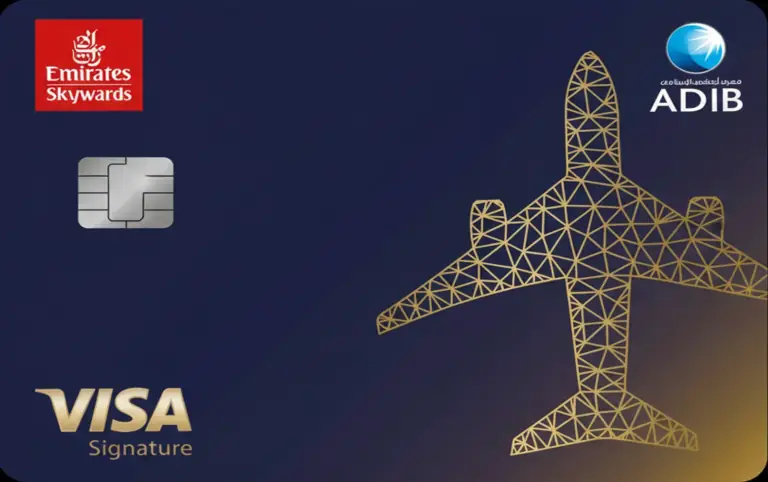 ADIB Emirates Skywards Visa Signature Covered Card Design