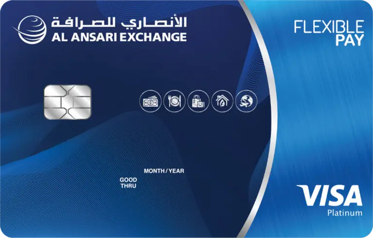 Al Ansari Exchange FlexiblePay Card Design