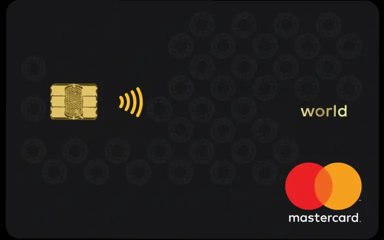 Al Masraf World Credit Card Design