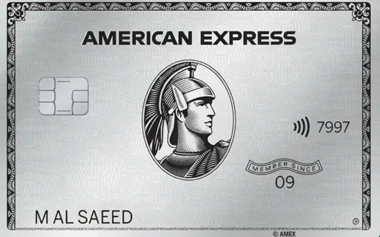 The American Express Platinum Credit Card