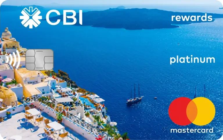 CBI Rewards Platinum Credit Card Design