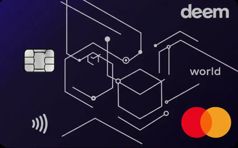 Deem World Mastercard Design