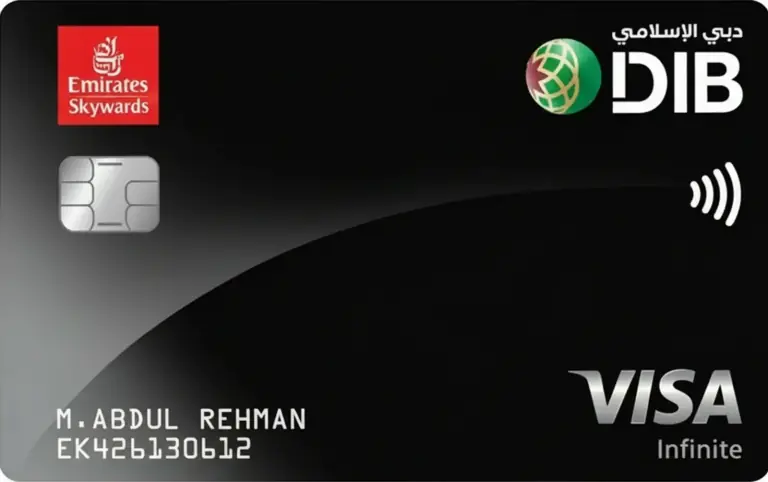 DIB Emirates Skywards Infinite Covered Card Design