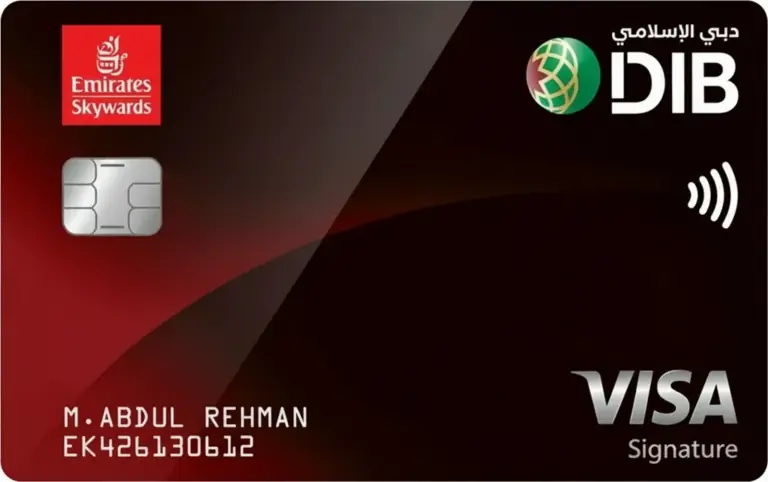 DIB Emirates Skywards Signature Covered Card Design