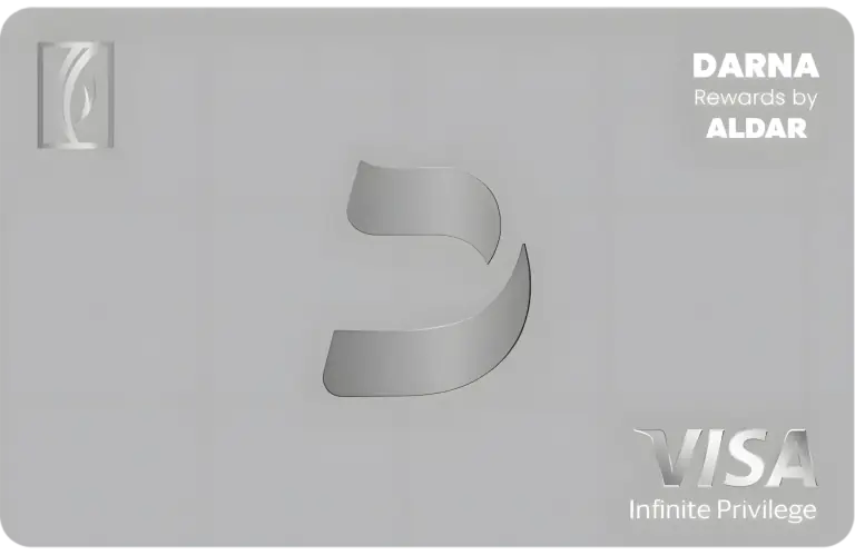 ENBD Darna Infinite Privilege Credit Card Design