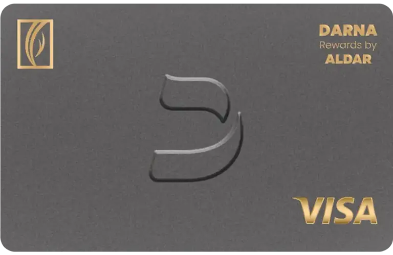 ENBD Darna Select Visa Credit Card Design