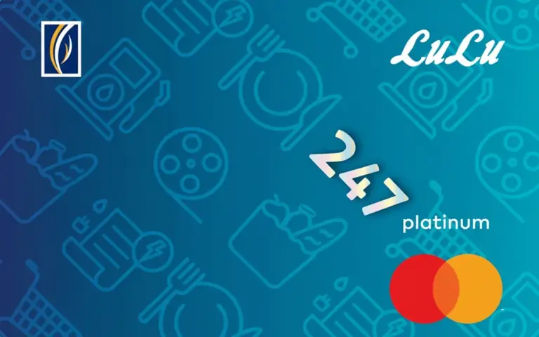ENBD Lulu 247 Platinum Credit Card Design