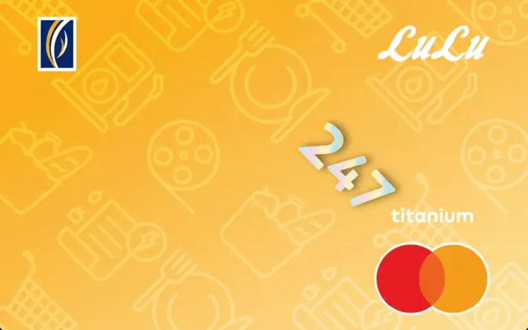 ENBD Lulu 247 Titanium Credit Card Design