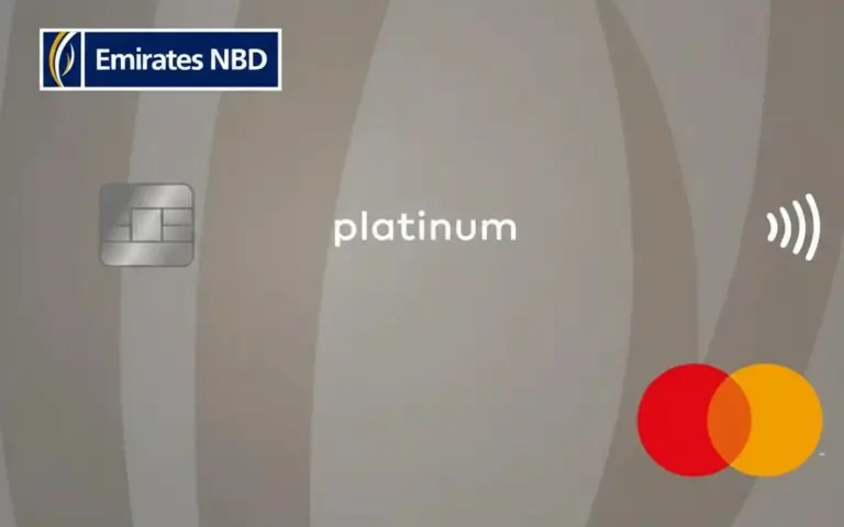 ENBD Mastercard Platinum Credit Card Design