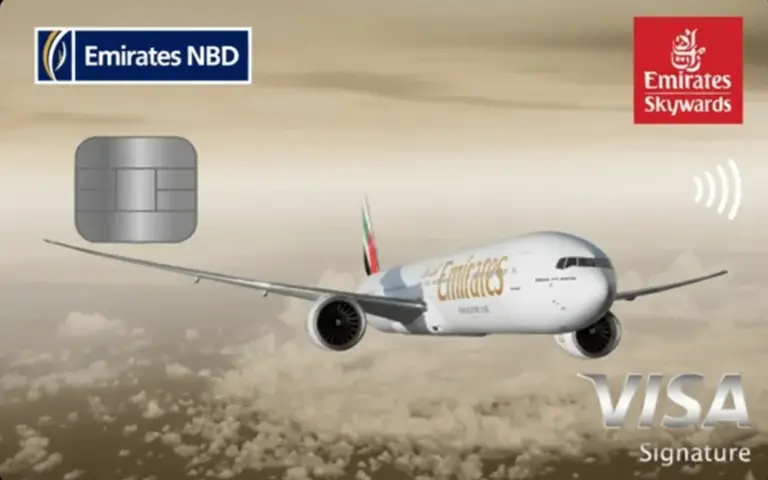 ENBD Skywards Signature Credit Card Design