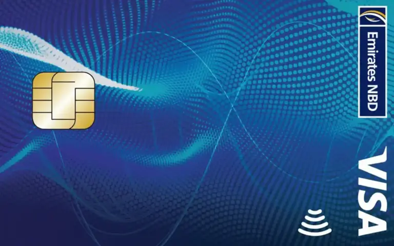 ENBD Visa Flexi Credit Card Design