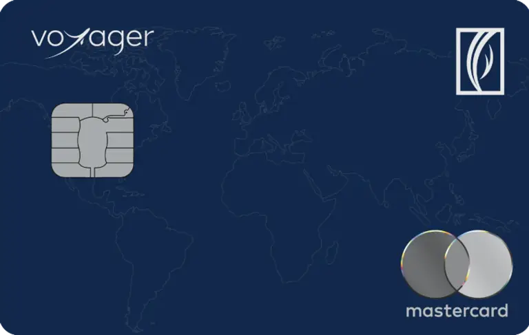 ENBD Voyager World Elite Credit Card Design