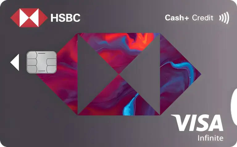 HSBC Cash+ Credit Card Design