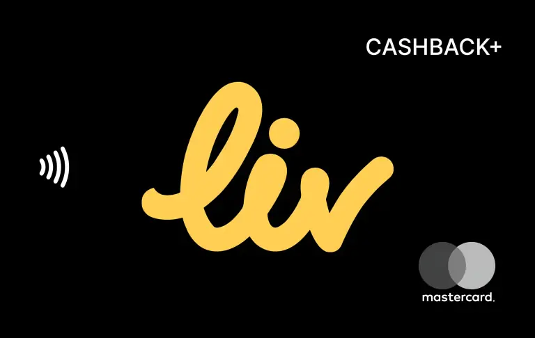 Liv Cashback+ Credit Card