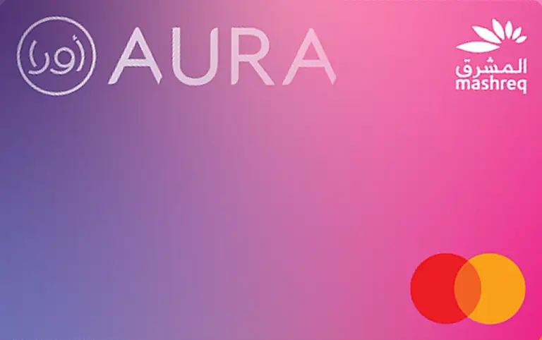 Mashreq Aura Credit Card Design