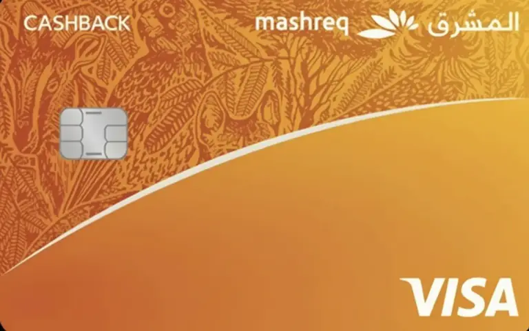 Mashreq Cashback Credit Card Design