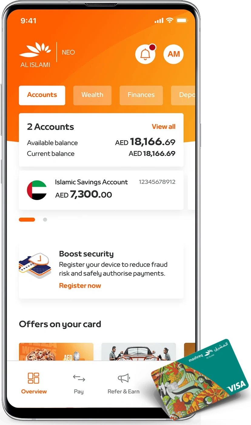 Mashreq Islamic Wakala Convenience Account