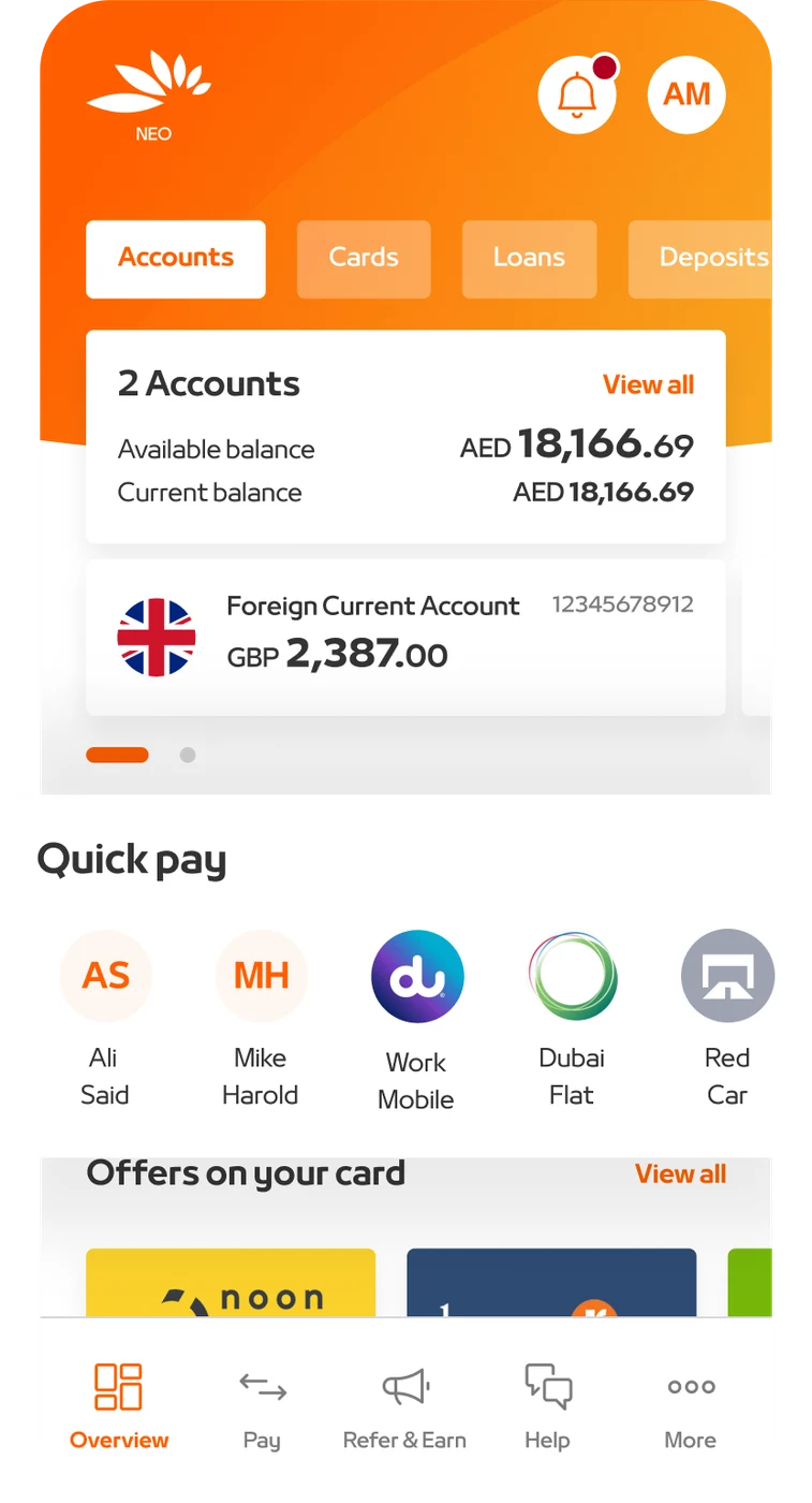Mashreq Multi Currency Account