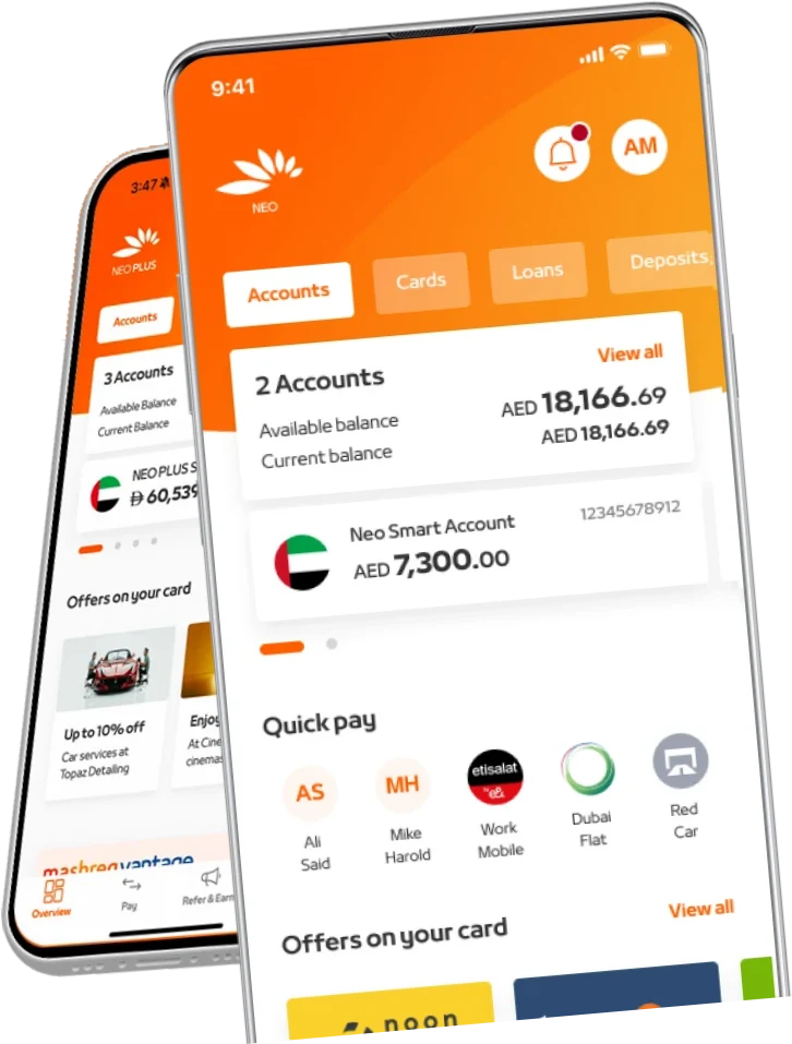 Mashreq NEO On Arrival