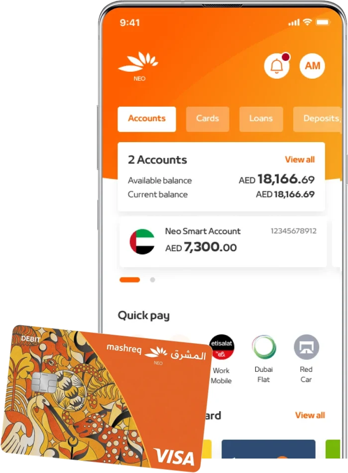 Mashreq NEO Simple Account