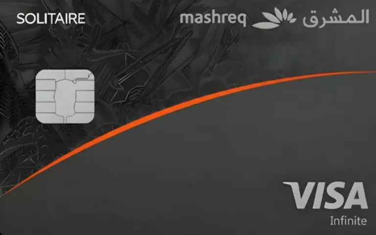 Mashreq Solitaire Credit Card Design