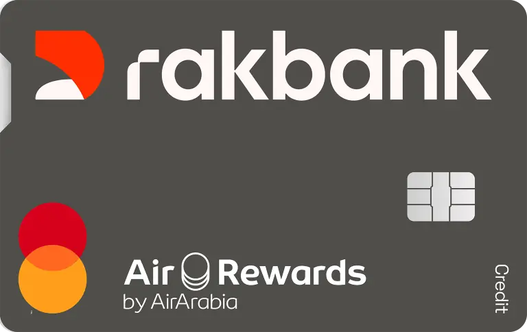 Rakbank Air Arabia Platinum Credit Card Design