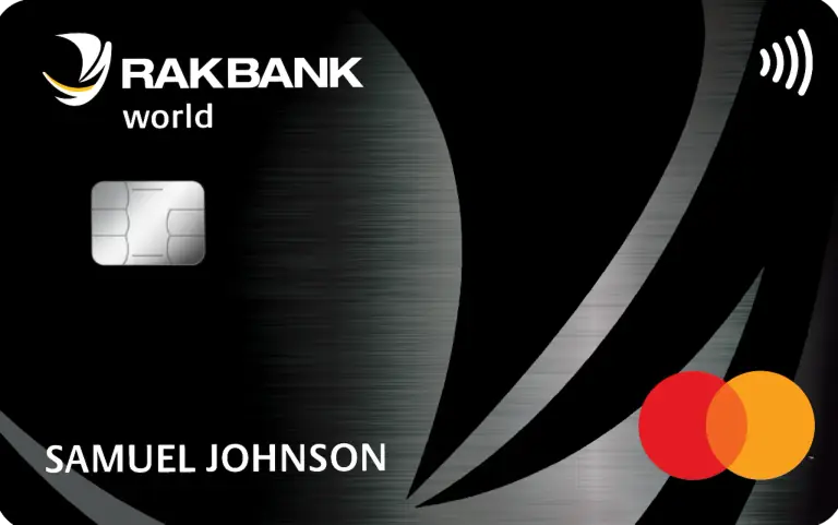 RAKBANK World Credit Card Design