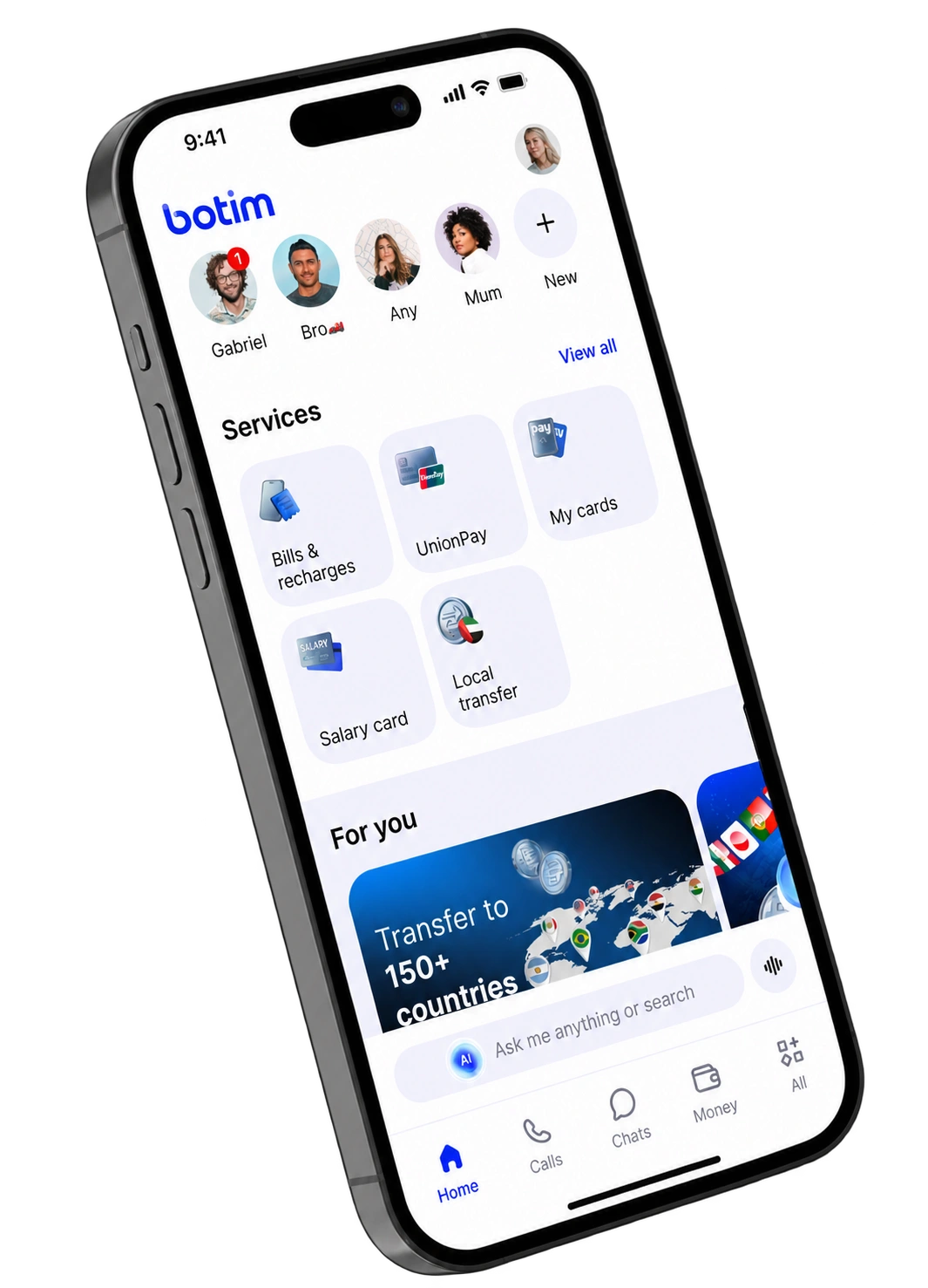 botim money product artwork